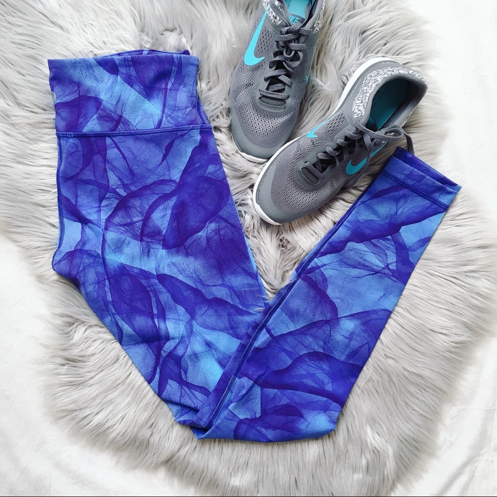 Lululemon Midnight Tulle Wunder Under Leggings - Picture 4 of 8